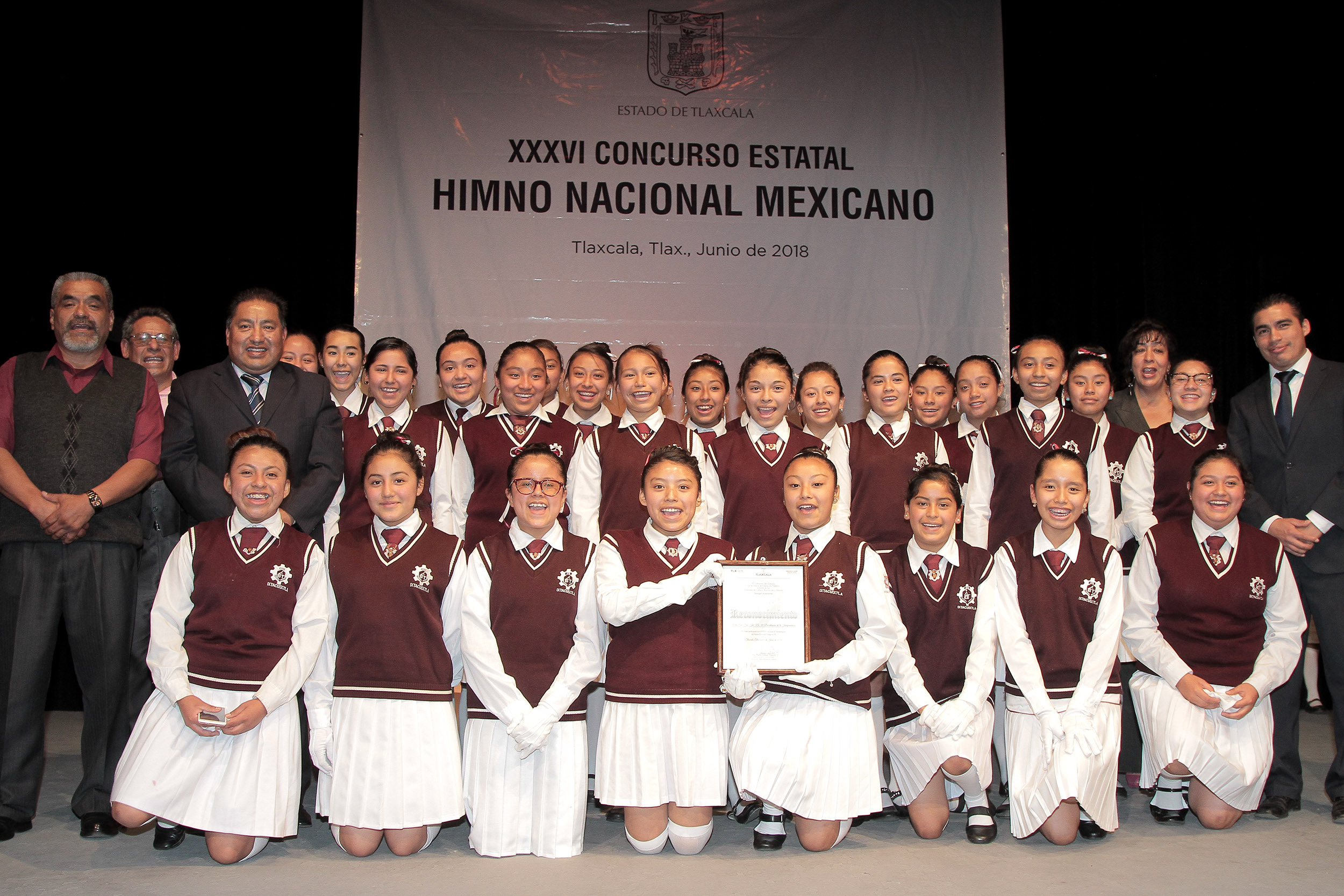 Realiza SEPE “XXXVI Concurso de Interpretación del Himno Nacional”